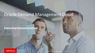 Sense, Predict and Shape Demand with Oracle Demand Management Cloud