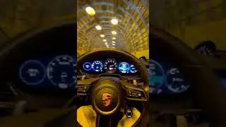 Porsche 911 launched #shorts #power #sound #porsche #tunnel