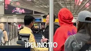 230924 JFK ✈️  #BangChan #Changbin #Han #StrayKids #3RACHA #GlobalCitizenFestival by ipeung110
