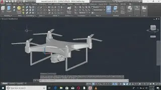 How to design drone camera in AutoCAD. AutoCAD mein drone camera design kaise kare step by step.
