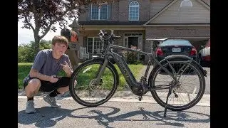 My First Time Riding an Electric Bike.