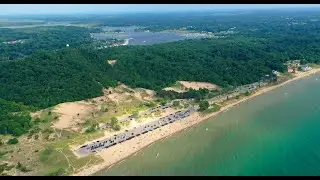Oval Beach, Lake Michigan Coast (Jul2020)