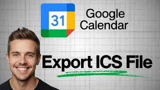 How to Export a Google Calendar ICS File