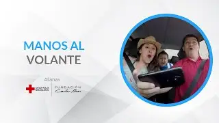 Conductor con estrella, manos al volante.