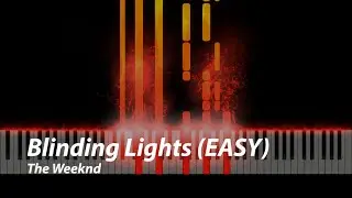 Blinding Lights - The Weekend (Piano Tutorial)