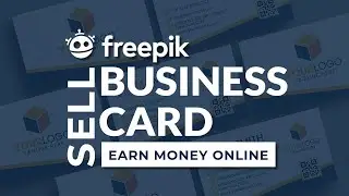 How to Design a Business card in Adobe Illustrator | Sell on Freepik | Earn Money Online