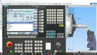 Tutorial Setting G54 Pada CNC Turning Sinumerik 808DT