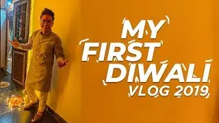 My First Diwali Vlog 2019 | Diwali Celebration | Traditional Look in kurta Pajama