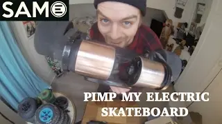 J'ai Pimpé mon skateboard électrique