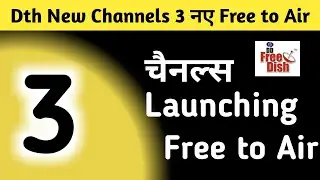 3 new channel launch | dth new channel update 2024 | dd free dish