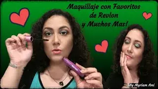 Maquillaje con Favoritos de Revlon y Muchos mas!