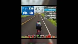 DON'T Miss the Break! - Bridging on Flats - #Zwift #Tips #Shorts #zwifter