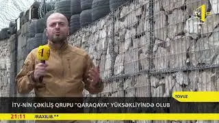 Вид на село Мовсес с позиций высоты Гарагая (армяне её ещё называют "Карадаш").