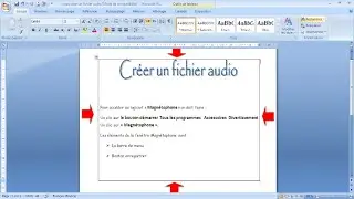 mise en page et impression d'un document  Microsoft word تهيئة وطباعة نص