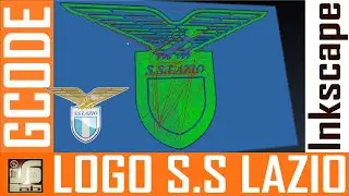 Come creare il gcode per realizzare il logo di una squadra di calcio - SS Lazio