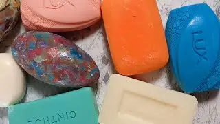 Soap carving/Dry soap cutting/satisfying and relaxing video ASMR/ Compilation