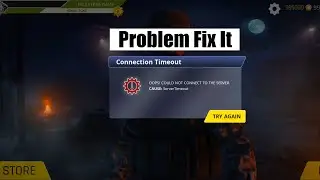 FAU-G Game Connection Timeout Could Not Connect To The Server Problem fix it