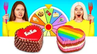 Gökkuşağı Tatlıların Mücadelesi | RATATA POWER’dan Sadece 1 Renkli Yiyeceklerle Mukbang