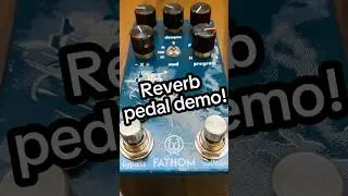 Harp-E Pedal Demo: Reverb