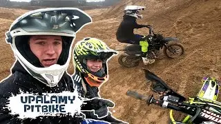 Ten MRF jest tak szybki jak moj KTM | czy pitbike to wytrzyma?
