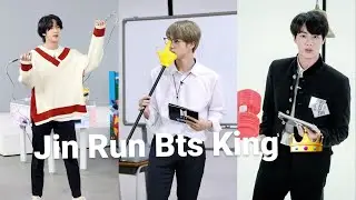 💥Jin the King of Run BTS 👑