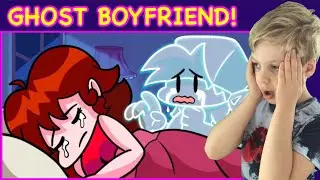 BOYFRIEND DIED & BECAME A GHOST?! Friday Night Funkin’ Logic by GameToons - REACTION!