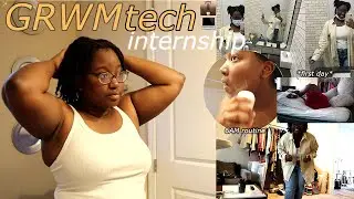 GRWM | FIRST DAY of summer technical internship | It'sElise
