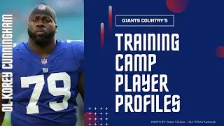 New York Giants 90-man Roster Preview: OT Korey Cunningham