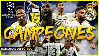 The 15th of REAL MADRID 🏆 CHAMPIONS 2024 - Road to Wembley