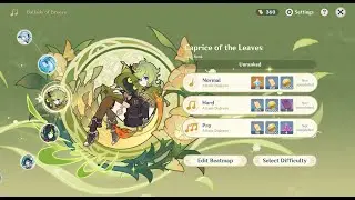 Caprice of the Leaves All Difficulties | Genshin Impact