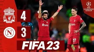 FIFA 23 Карьера тренера Ливерпуль #6 ⚽️Игра против Наполи в Лиге Чемпионов⚽️ ⭐LEGION PLAY⭐