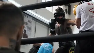 Boxing | Василий Войцеховский готовится к бою против Давида Гладуна. #boxing #boxingtraining #boxer