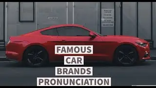 Car Brands Pronunciation