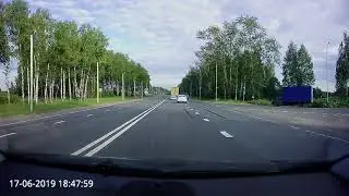 Обгон через сплошную