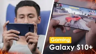 Playing PUBG Mobile, Asphalt 9, & ShadowGun Legends On Galaxy S10 Plus