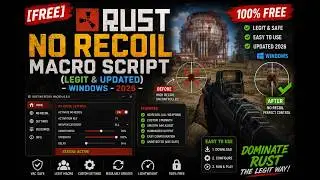 [2.2 FREE] Rust No Recoil Macro Script (LEGIT & UPDATED) - [WINDOWS] *2026*