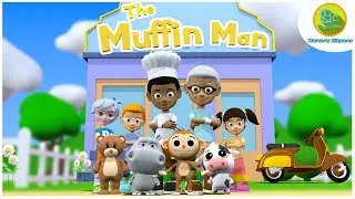 The Muffin Man | Nursery Rhymes & Kids Songs | Binggo Channel