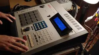 Making an oldschool House beat (Akai MPC60 + Korg M1)