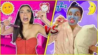🌞MORNING ROUTINE vs. NIGHT ROUTINE🌜Which is BETTER? - Lulu99