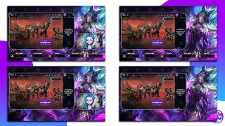 🖤🎞️ COVEN AHRI - ANIMATED LOBBY OVERLAY