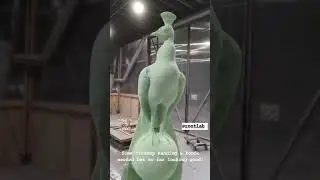 6-Axis Robot-Milling and 3D-Printing Historical Replica Sculptures for Vizcaya Museum