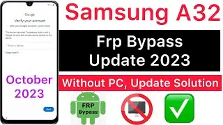 The Ultimate Samsung A32 FRP Bypass Without a Computer - Try It Now! Android 13 / 14