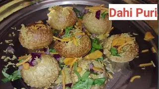 Dahi Puri | Sweet Puri| Street Style Dahi Puri|