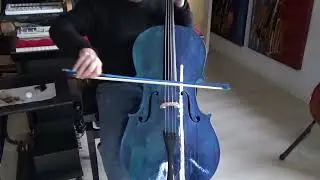 Blue Lamento cello