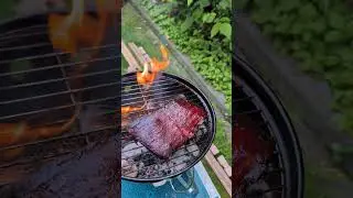 Weber копчение на гриле
