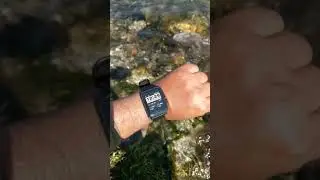 Amazfit Bip Water Proof Test in Slowmo