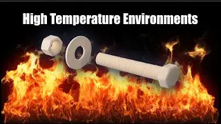 Solid Ceramic Fasteners – High Temperature Environments