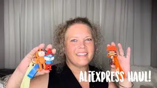 HUGE AliExpress Haul - Craft Supplies & Disney, Smurfs, Garfield +More | August 30, 2024
