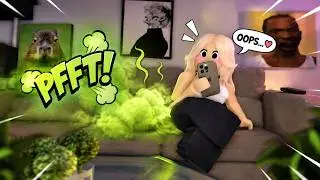 He Saw EVERYTHING... 💀Roblox Fart Animation