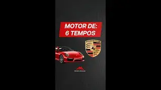 🚗💥 Motor 6 tempos da Porsche! 💥🚗